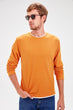 Mustard New Men 'S Cycling Neck Sweater
