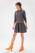 Anthracite Embroidered Dress