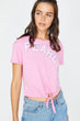 Women Pink T Shirt