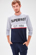 Gray New Men 'S Cycling Neck Sweatshirt