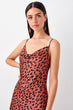 Multicolour Leopard Print Dress