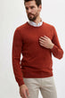 Man Crew Neck Fashion Pure Color Slim Pullovers