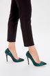 Green Women 'S Heels Shoes