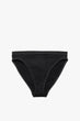 Women Black Solid Panties