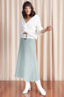 Women Cloche Sweater Skirt