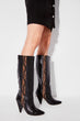 Snake Detailed Woman Boots