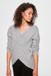 Gray Double Breasted Sweater Sweater