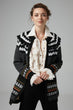 Knitted Cardigan With Fringe Detail Women Multi