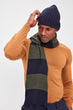 Male Scarf Beanie Team Scarf New