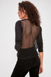 Black Knitwear Sweater