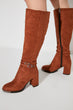 Suede Women Boots