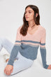 V-Neck Knitwear Sweater