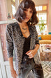 Women Full Sequin Jacket