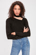 Black Knitwear Sweater