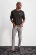 Male Biker Skinny Fit Jeans