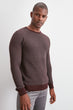 Male Bike Collar Raglan Sleeve Sweater