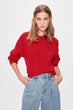 Red Basic Sweater Sweater