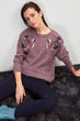 Embroidered Knitwear Sweater