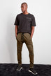 Male Elasticized Pockets Bıker Detailed Sweatpants