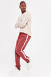Burgundy Male Sweatpants