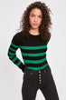 Black Striped Sweater Sweater