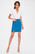 Petrol Belt Detail Skirt