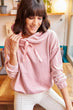 Women Hooded Velvet Sweatshirt