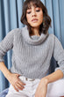 Female Wide Collar Sweater