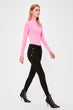 Button Detail High Waist Skinny Jeans