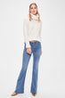 Blue High Waist Flare Jeans
