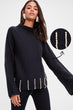 Pearl Detailed Knitwear Sweater