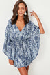 Patterned Viscose Beach Dress