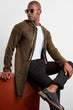 Male Hooded Long Cardigan New