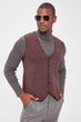 Male Jacquard Sweater Vest