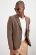 Mens Slim Fit Blazer Jacket New