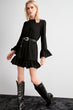 Frilly Knit Dress