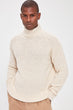Male Turtleneck Oversize Knitwear Sweater New