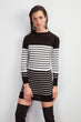 Striped Knitwear Sweater