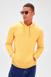 Yellow Men 'S Hooded Long Sleeve Kangaroo Pocket New Sweatshirt