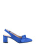 Blue Suede Women 'S Heels Shoes