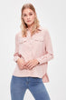 Salmon Tencel Denim Shirt