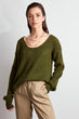 V-Neck Knitwear Sweater