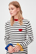 Striped Knitwear Sweater