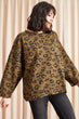 Women Leopard Oversize Sweatshirt