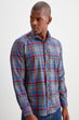 Men Plaid Slim Fit Lumberjack Shirt