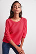 Fuchsia Bike Collar Sweater Sweater