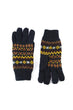 Male Ethnic Jacquard Pattern Gloves