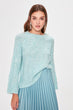 Trendyol Mint Mesh Detailed Knitwear Sweater TWOAW20KZ0628