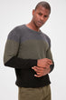 Men Panelled Sweatshirt New