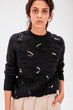 Black Sequined Sweater